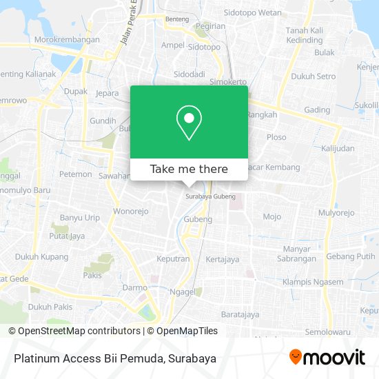 Platinum Access Bii Pemuda map