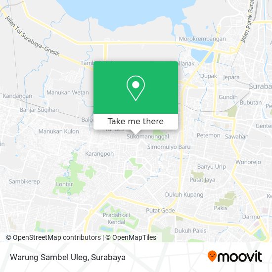 Warung Sambel Uleg map