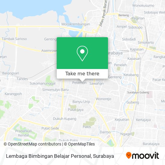 Lembaga Bimbingan Belajar Personal map