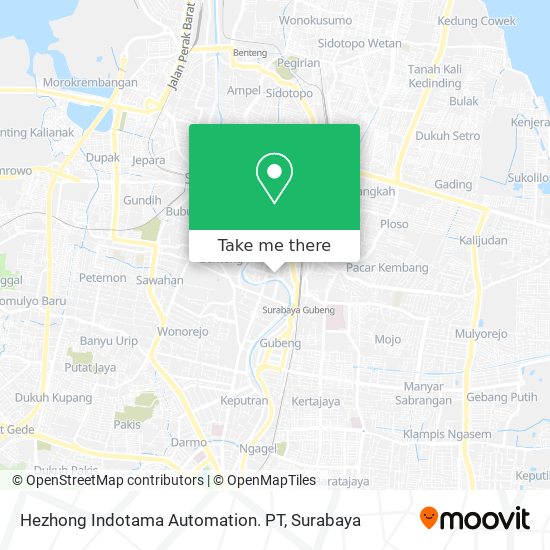 Hezhong Indotama Automation. PT map