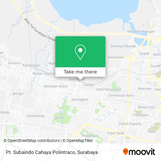 Pt. Subaindo Cahaya Polintraco map