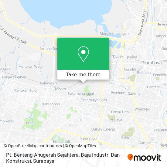 Pt. Benteng Anugerah Sejahtera, Baja Industri Dan Konstruksi map