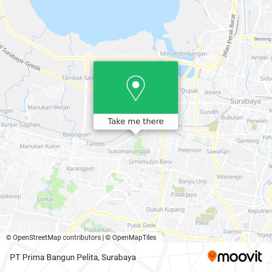 PT Prima Bangun Pelita map