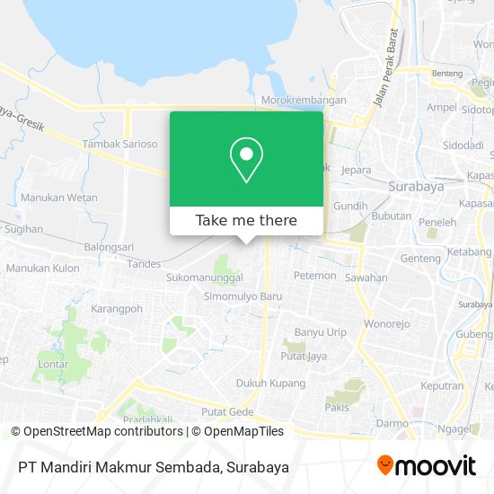 PT Mandiri Makmur Sembada map