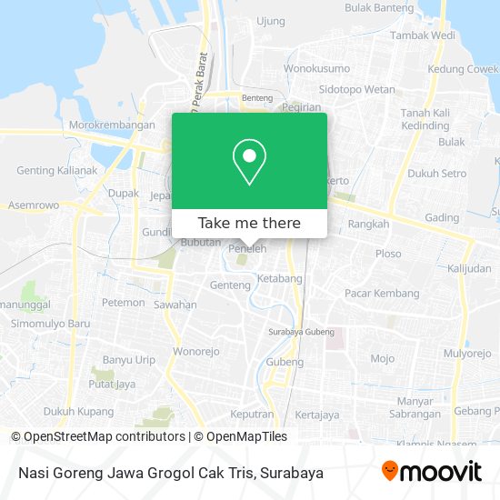 Nasi Goreng Jawa Grogol Cak Tris map
