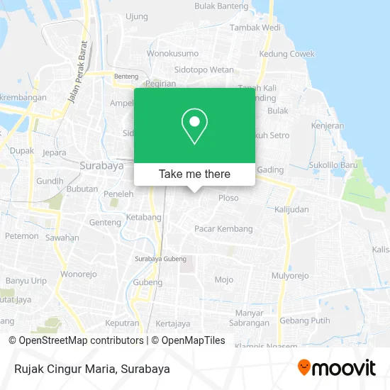 Rujak Cingur Maria map