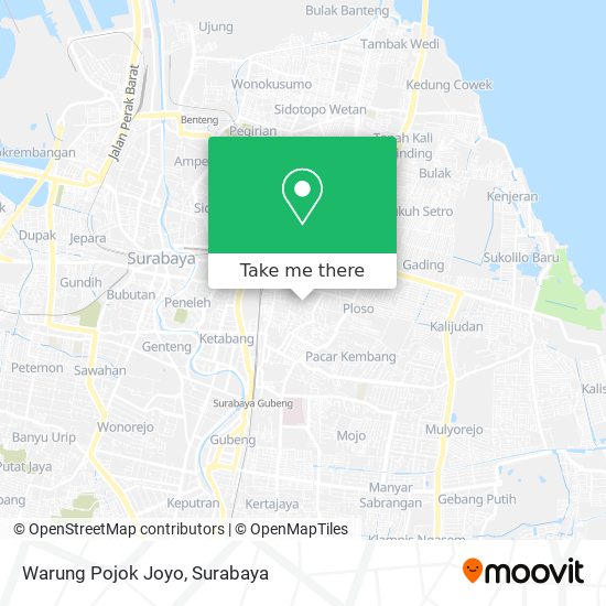 Warung Pojok Joyo map