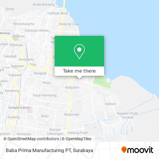 Baba Prima Manufacturing PT map