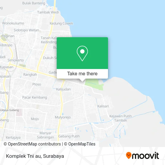 Komplek Tni au map