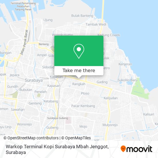 Warkop Terminal Kopi Surabaya Mbah Jenggot map