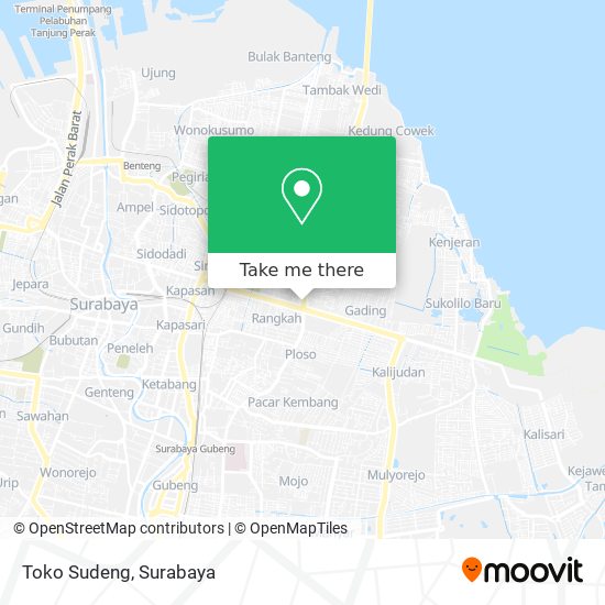 Toko Sudeng map