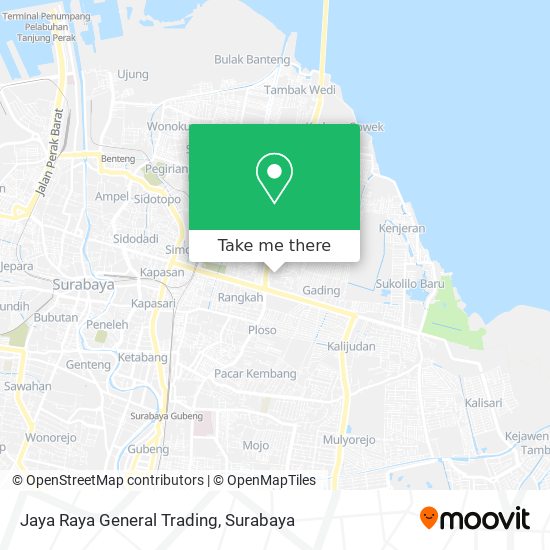 Jaya Raya General Trading map