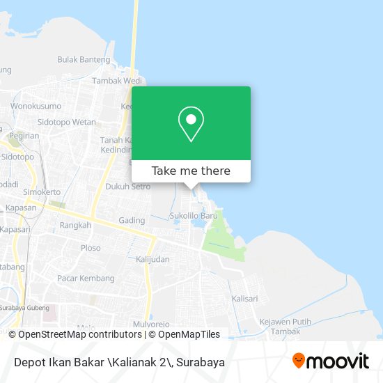 Depot Ikan Bakar \Kalianak 2\ map