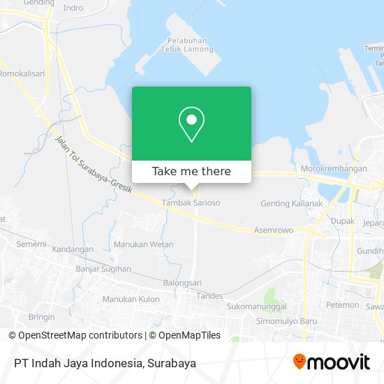 PT Indah Jaya Indonesia map