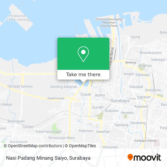 Nasi Padang Minang Saiyo map