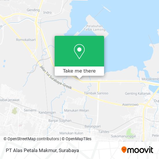 PT Alas Petala Makmur map