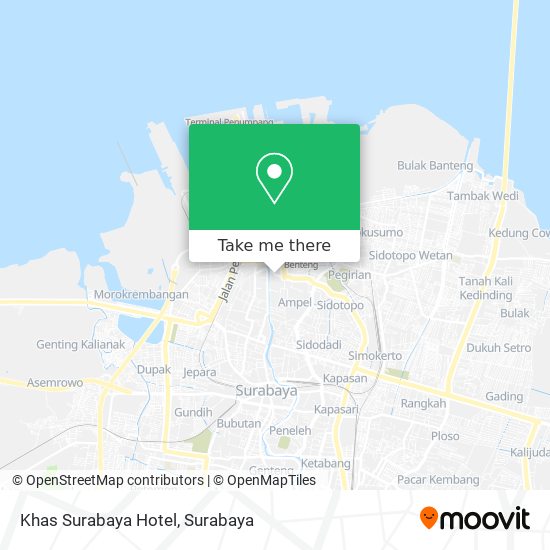 Khas Surabaya Hotel map