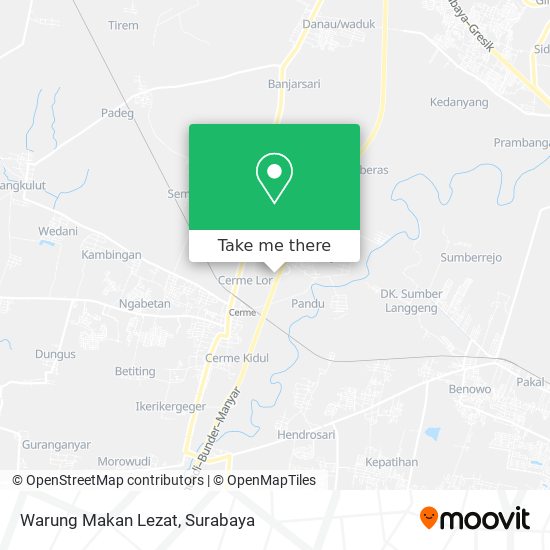 Warung Makan Lezat map