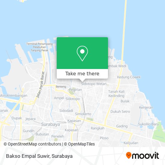 Bakso Empal Suwir map