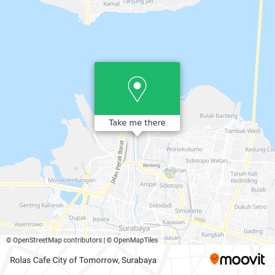 Rolas Cafe City of Tomorrow map