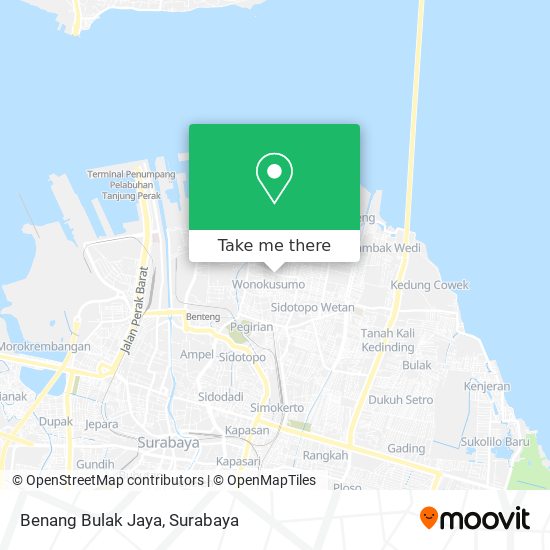 Benang Bulak Jaya map