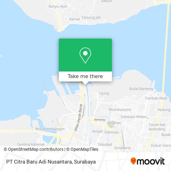 PT Citra Baru Adi Nusantara map