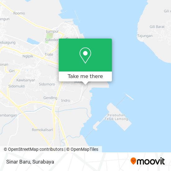 Sinar Baru map