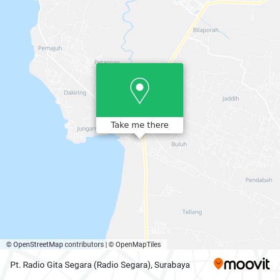 Pt. Radio Gita Segara (Radio Segara) map