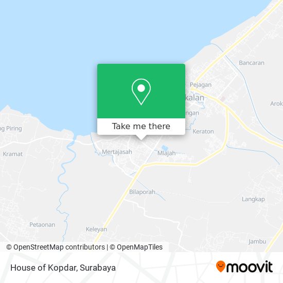 House of Kopdar map