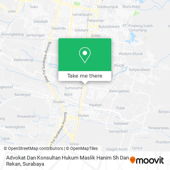 Advokat Dan Konsultan Hukum Maslik Hanim Sh Dan Rekan map