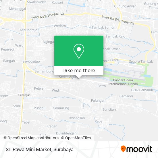 Sri Rawa Mini Market map