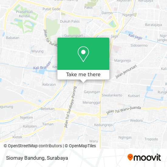 Siomay Bandung map