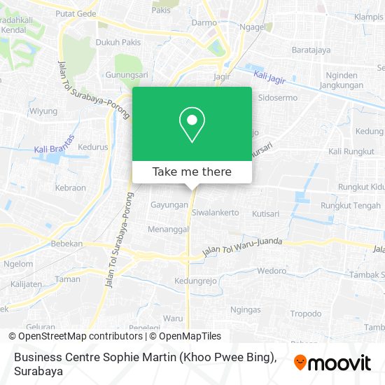 Business Centre Sophie Martin (Khoo Pwee Bing) map