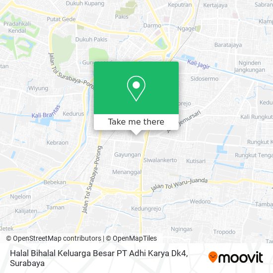 Halal Bihalal Keluarga Besar PT Adhi Karya Dk4 map