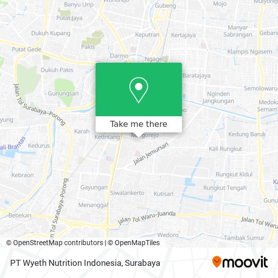 PT Wyeth Nutrition Indonesia map