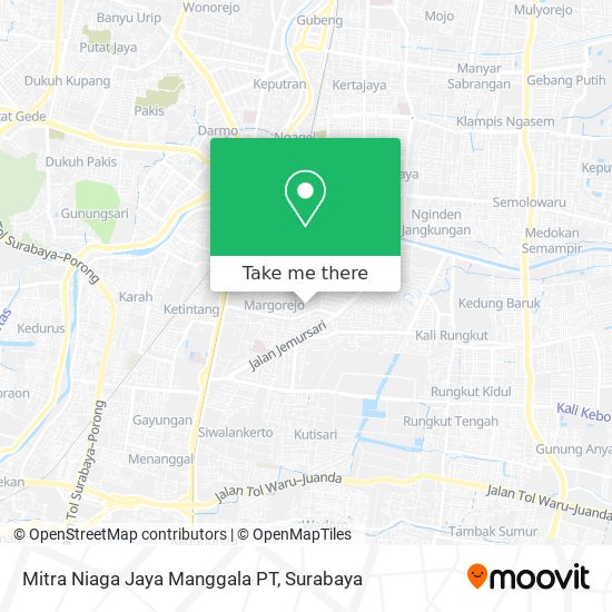 Mitra Niaga Jaya Manggala PT map
