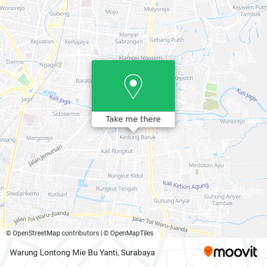 Warung Lontong Mie Bu Yanti map