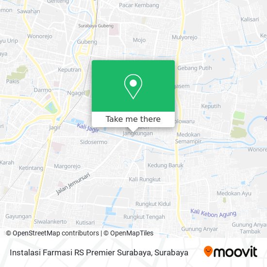 Instalasi Farmasi RS Premier Surabaya map