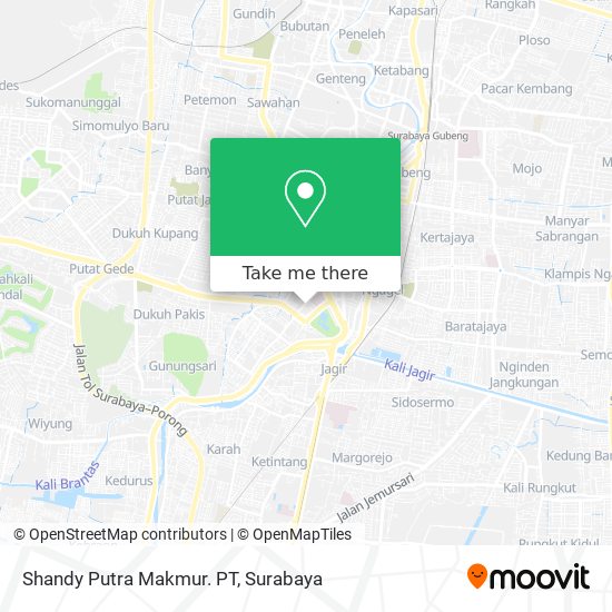 Shandy Putra Makmur. PT map