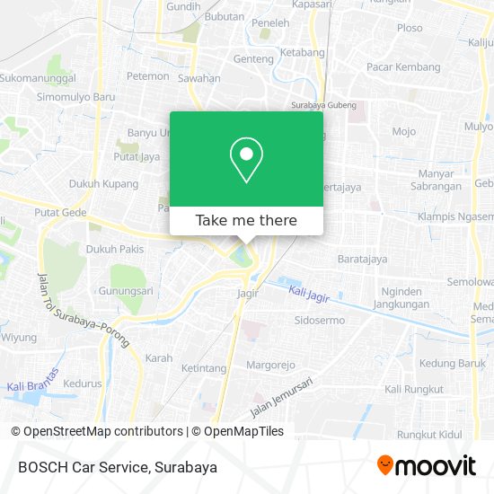 BOSCH Car Service map