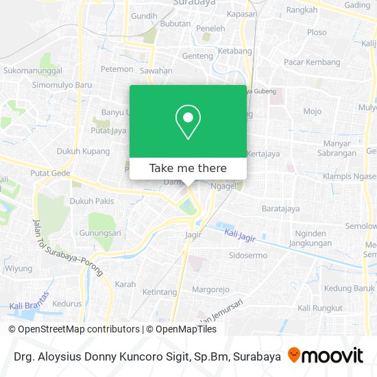 Drg. Aloysius Donny Kuncoro Sigit, Sp.Bm map