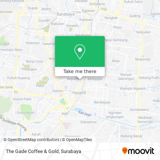 The Gade Coffee & Gold map