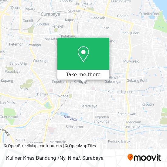 Kuliner Khas Bandung /Ny. Nina/ map