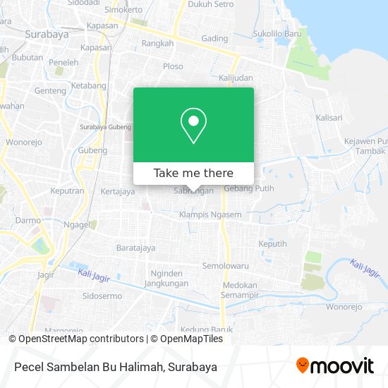 Pecel Sambelan Bu Halimah map