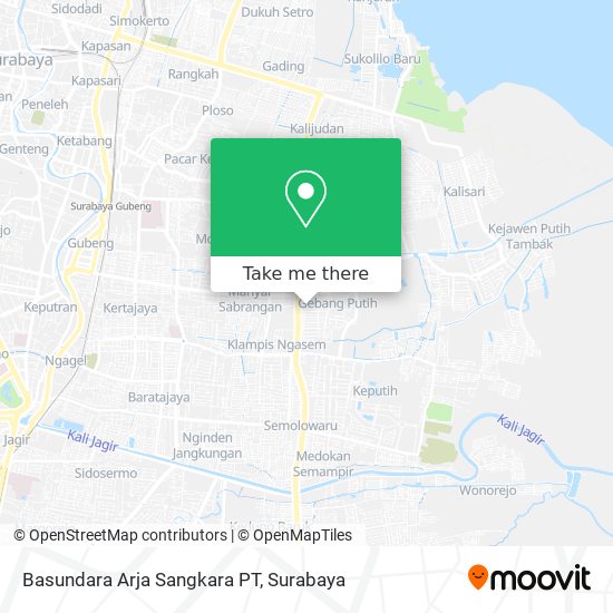 Basundara Arja Sangkara PT map