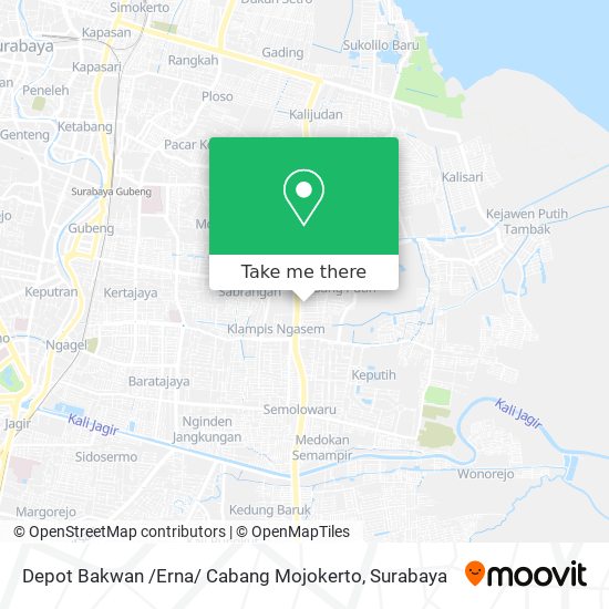 Depot Bakwan /Erna/ Cabang Mojokerto map