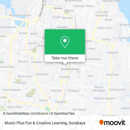 Music Plus Fun & Creative Learning map