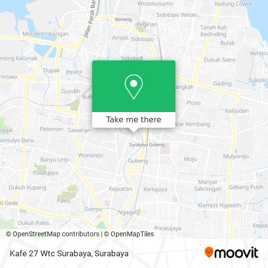 Kafe 27 Wtc Surabaya map
