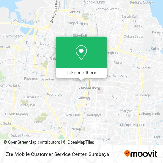 Zte Mobile Customer Service Center map