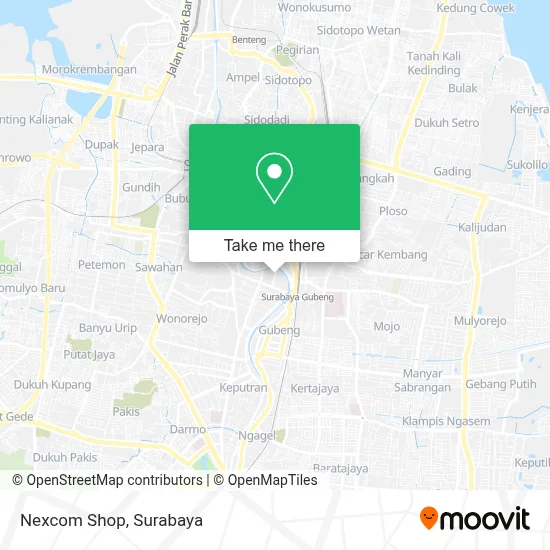 Nexcom Shop map